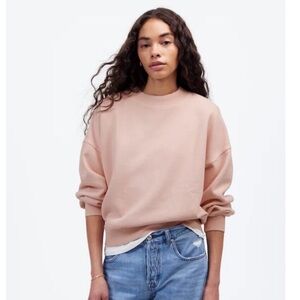 Madewell Relaxed Mockneck Sweatshirt